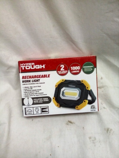 Hyper Tough Rechargeable Work Light 1000 Lumens
