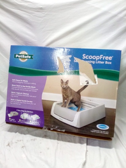 Scoop Free Self Cleaning Litter Box