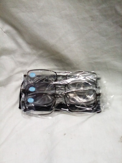 Wire Frame Prescription Reading Glasses Power +1.5
