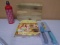 Pioneer Woman Cutting Board-Cookbook-Knives-Water Bottle