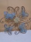 Metal Art Wall Décor w/ Butterflies