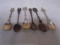 6pc Group of Silver Spoons
