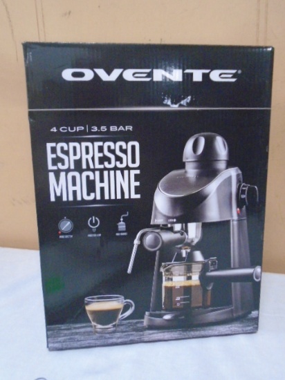 Ovente 4 Cup Espresso Machine