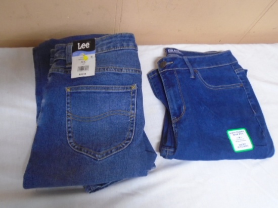 Brand New Pair of Ladies Lee Jeans & NoBo Jeans
