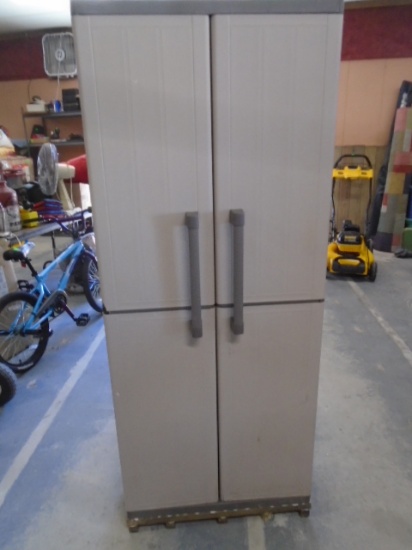 Double Door Resin Storage Cabinet