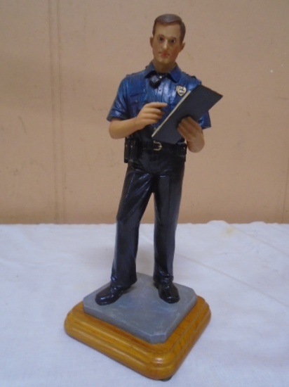 Vanmark Blue Hats of Bravery "Citation" Policeman Figurine