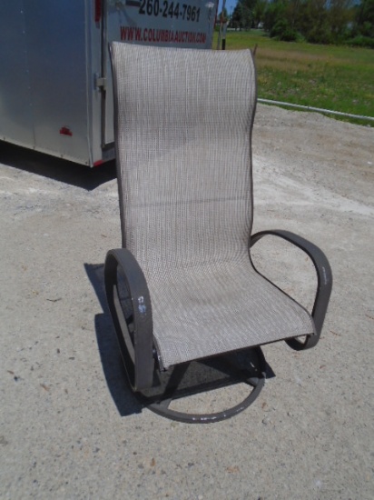 Aluminum Swivel Sling Patio Chair