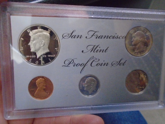 2011 San Francisco Mint Proof Coin Set