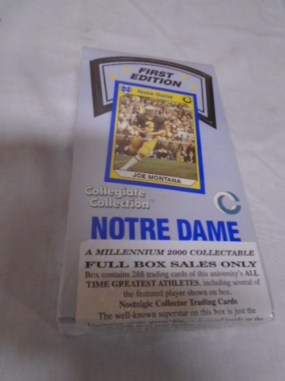 Box of 288 Notre Dame All Time Greatest Athletes Cards