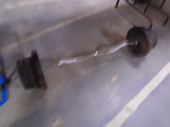 Curling Bar w/ 110lb of Weights