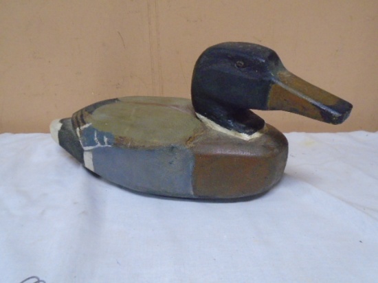 Hand Painted wooden Duck