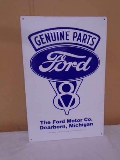 Ford V8 Metal Sign
