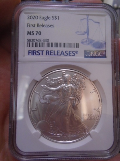 2020 Silver Eagle First Releases