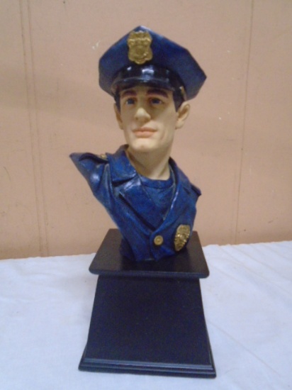 Vanmark Blue Hats of Bravery "Commemorative Color Trophy" Statue