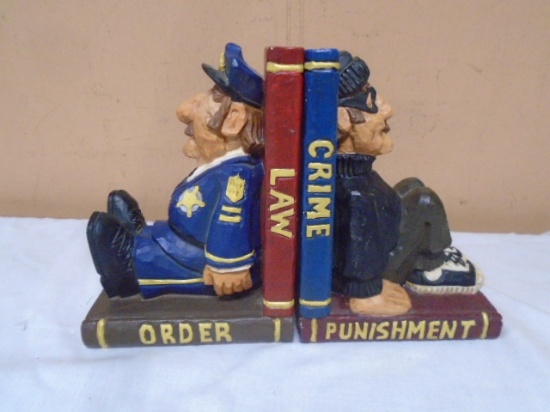 Law & Order/ Crime& Punishment Bookends