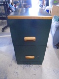 2 Drawer Metal File Cabinet