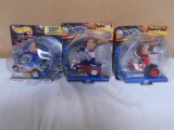 3 Hotwheels Giant Die Cast Radical Rides