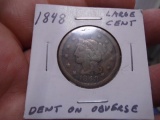 1848 Large Cent Piece