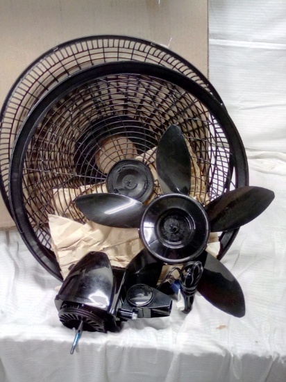 18" black pedestal fan motor replacement