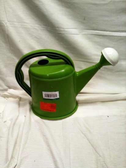 Green Plastic  Watering Can