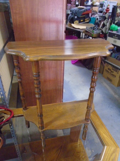 Antique Wooden Side Stand