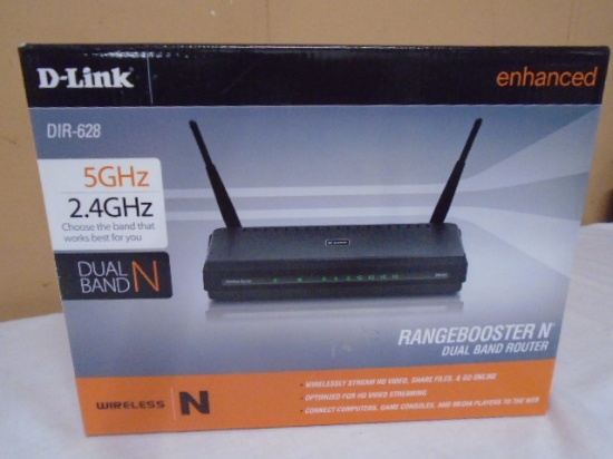 D-Link Range Booster N Dual Band Router