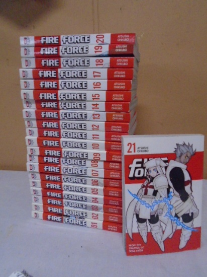 21 Volume Set of Fire Force Atsushi Oakubo Kodansha Boks
