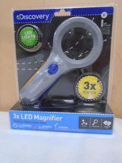 Discovery 3X LED Magnifier
