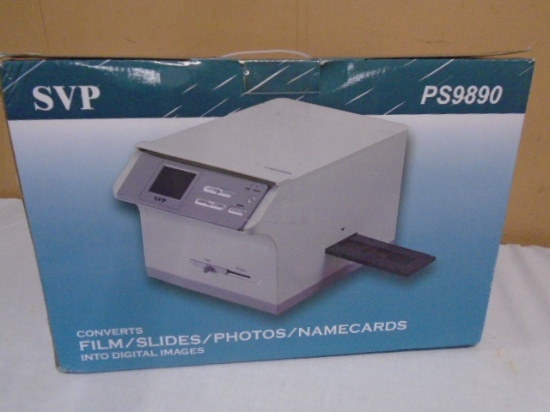 SVP Converts Film/Slides/Photos/Namecards into Digital Images