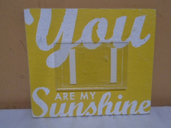 "You Are My Sunshine" Wooden Picture Frame