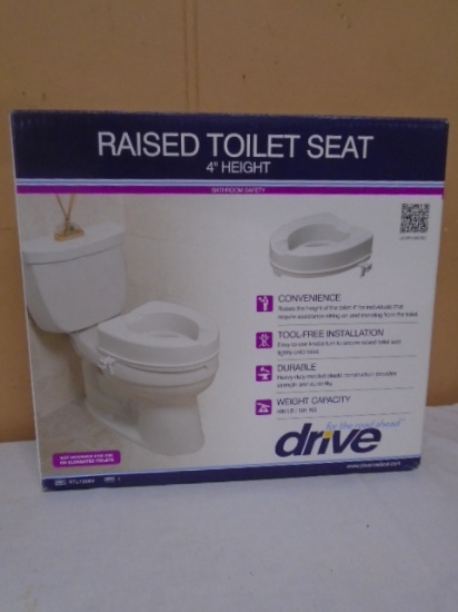 Drive Raised Toilet Seat