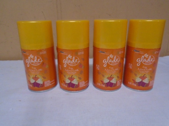 4 Cans of Glade Automatic Spray Refills