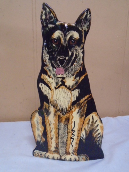 Nina Lyman Ceramic Dog Vase