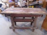 Solid Wood Work/ Potting Bench