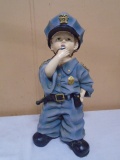 Policeman Boy Statue