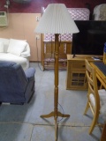 Like New Wooden Floor Lamp