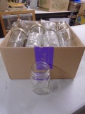 Group of 12 Pint Canning Jars & 10 Jelly Jars