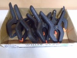 Group of Assorted Spring Clamps