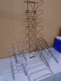 6pc Group of Assorted Metal Racks