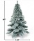 6 Feet Snow Flocked Artificial PVC Christmas Tree with stand