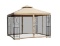 Outsunny 10'x10’ Steel Fabric Square Outdoor Gazebo Int Price $269.99