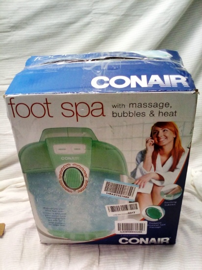 ConAir Foot Spa with Massage Bubbles