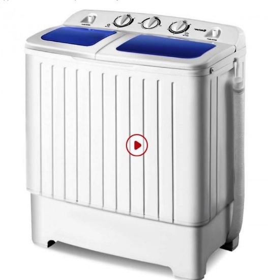 17.6 lbs Compact Twin Tub Spin Washing Machine Dryer CSWY $220.00