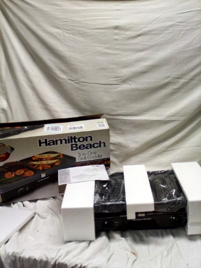 Hamilton Beach 3-in-1 Grill Griddle