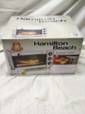 Hamilton Beach 4 Slice Capacity Toaster Oven With Glass door cooks 9