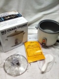 Automatic Rice Cooker/Steamer 6 Cup Capacity (Tested)