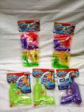 Qty. 5 Packs of Misc. Water Squirt Guns