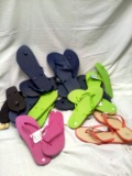 Qty. 10 Misc. Pairs of Men's, Women's. and Kid's Flip Flops