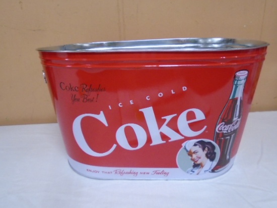 Metal Coca-Cola Tub
