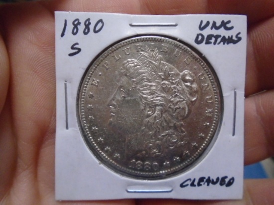1880 S-Mint Morgan Silver Dollar